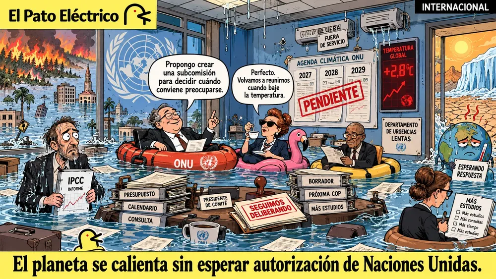 Burocracia a la deriva climática