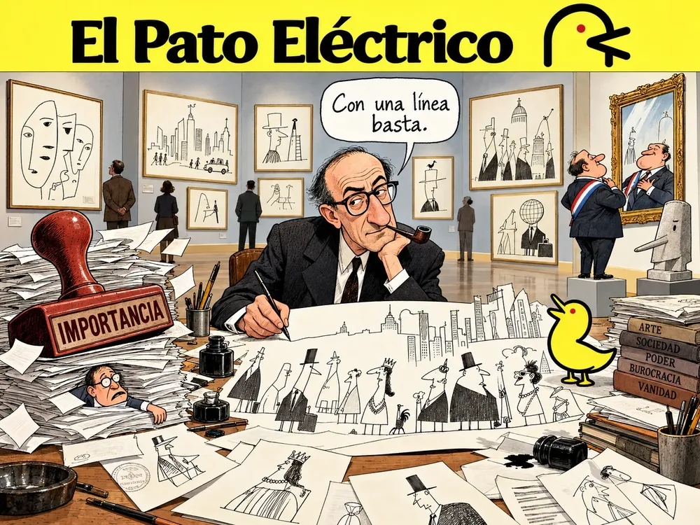 El Pato Eléctrico_ Una Línea Basta