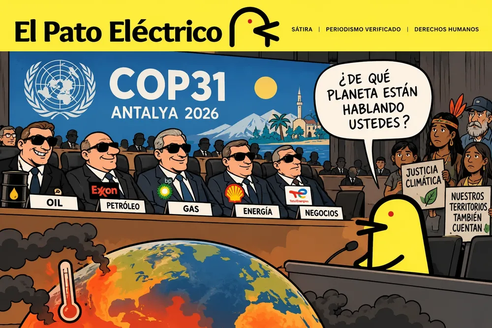 El Pato Eléctrico frente a la COP31